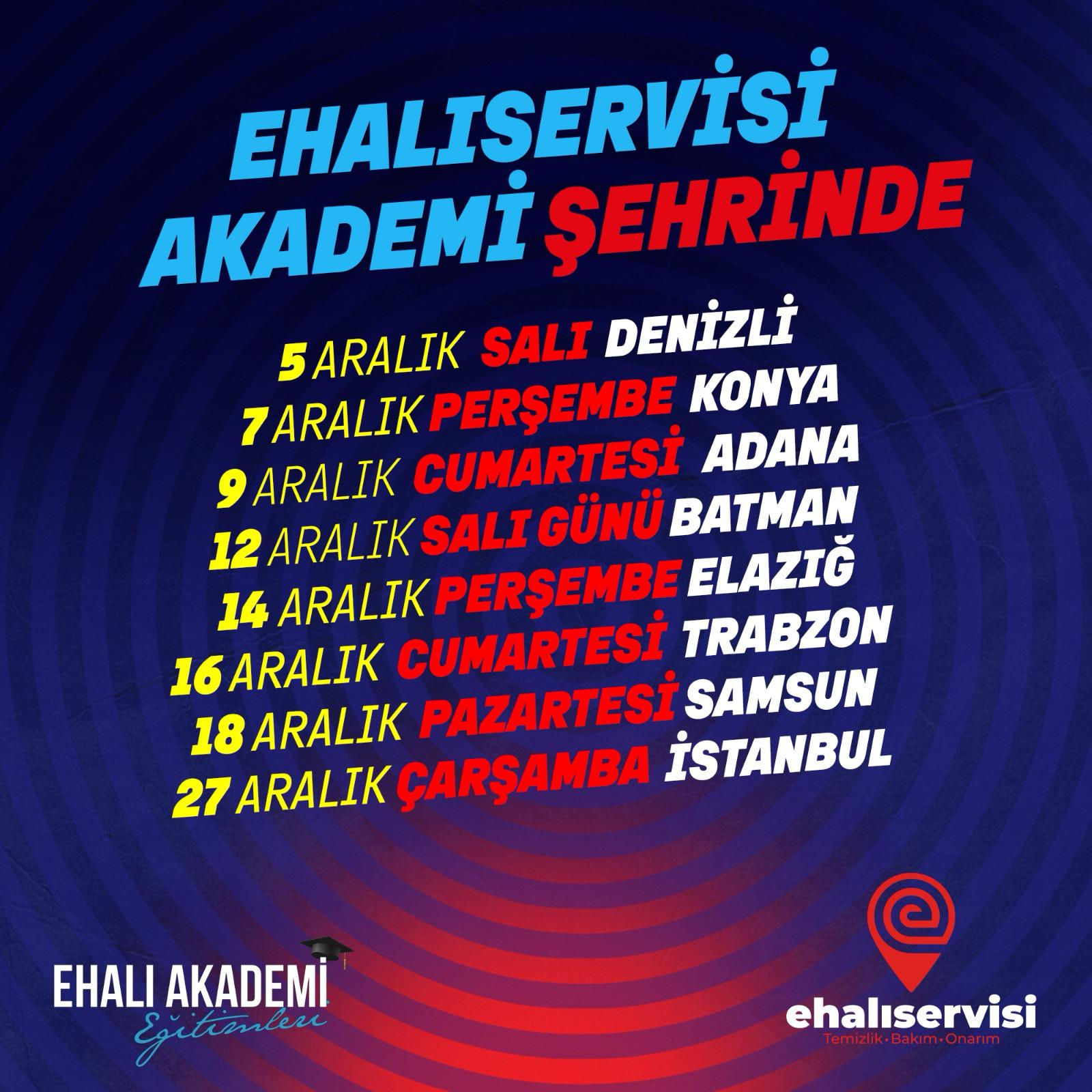 Ehal�Akademi Olarak  Yerinde Uygulamal� E�itimlerimiz Devam Ediyor...